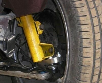 Alternative view of BMW E36 M3 Lenkwinkel-Erweiterung Set ideal für den Driftsport