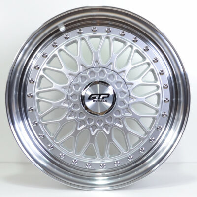 Alternative view of 4x GTP 072 Alufelge 4x100 & 4x108 7,5x17 ET35 silber Flow Forming