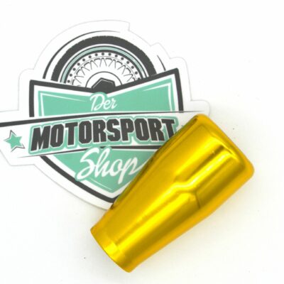 Alternative view of Universal Aluminium Schaltknauf / Schalthebel gold eloxiert