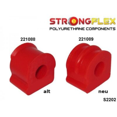 Alternative view of Strongflex PU Buchsensatz für Vorder- und Hinterachse Sport VW Golf 4 Bora Beetle Audi A3 Seat Leon Skoda Octavia - 226018A