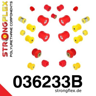 Strongflex BMW E39 Limousine PU Polyurethan Buchsensatz für Vorder-und Hinterachse - 036233B