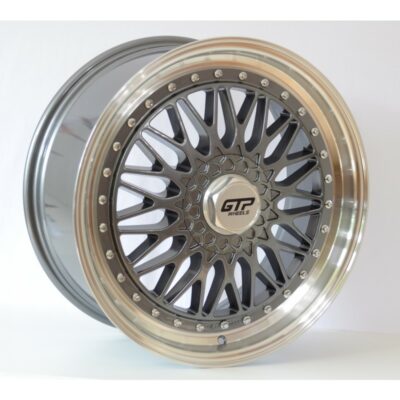 Alternative view of GTP042 Alufelge 8,5x19 5x112 ET48 gunmetal / titanium