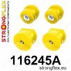 Strongflex PU Tonnenlager Hinterachsträger Sport Mercedes-Benz W201 W124 R129 190E W202 W208 R170 - 116245A