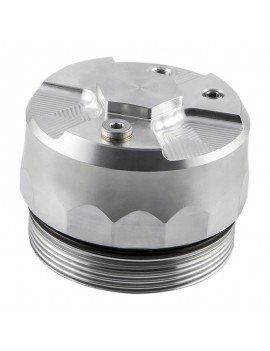 Aluminium Ölfilter Deckel mit 3 Sensoranschlüssen ersetzt den originalen BMW M52 M54 – Bild 2